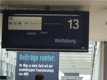 Next Stop: Wolfsburg