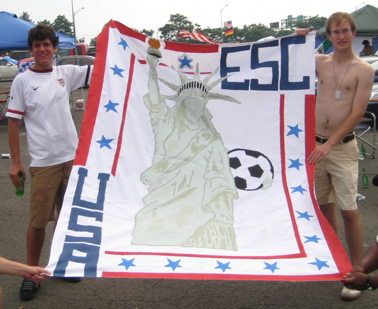 Lady Liberty Loves Soccer