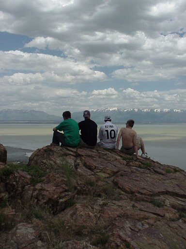 NJB overlooking the Rockies